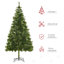 Arbre de noël artificiel 6,8' pin tree