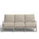 Haley Teak Outdoor Lattice Back Sofa