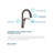 Harmony Pull Down Single Handle Kitchen Faucet-29122662