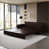 Dark Brown Faux Leather