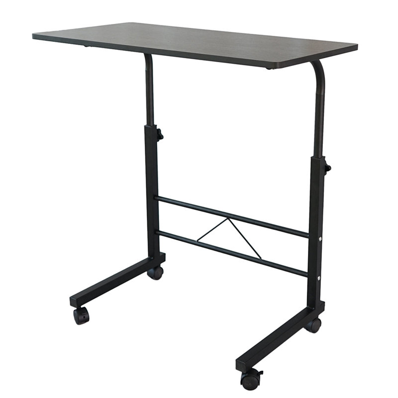 Chariot réglable pour ordinateur portable, Noir, H 26,77 po x l 23,62 po x P 15,75 po, Noir