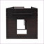Lit mezzanine simple avec tiroirs de rangement Pinewood - Aucun sommier nécessaire - Espresso