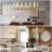 Farmhouse Chandelier With Glass Tube-489108474-473930355
