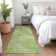 Premium Machine Washable Prisco Lime Rug