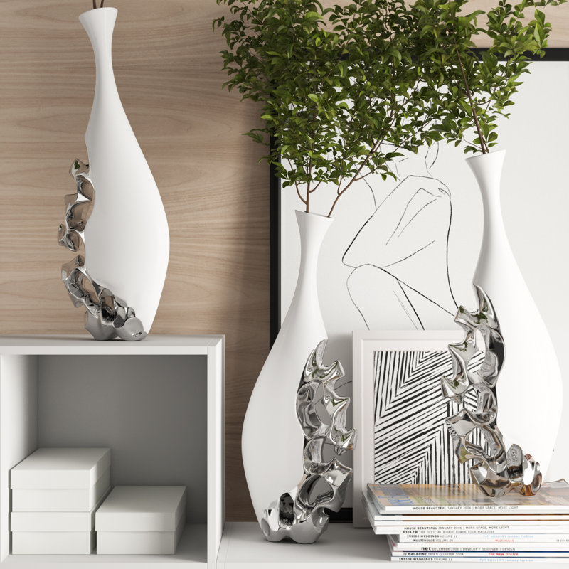 Jaylynn Ceramic Floor Vase