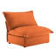 Canapé sans accoudoirs - orange-790186699