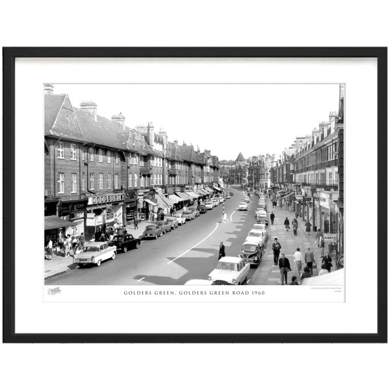Golders Green, Golders Green Road 1960 by Francis Frith - Single Picture Frame Print, 45cm H x 60cm W x 2.3cm D