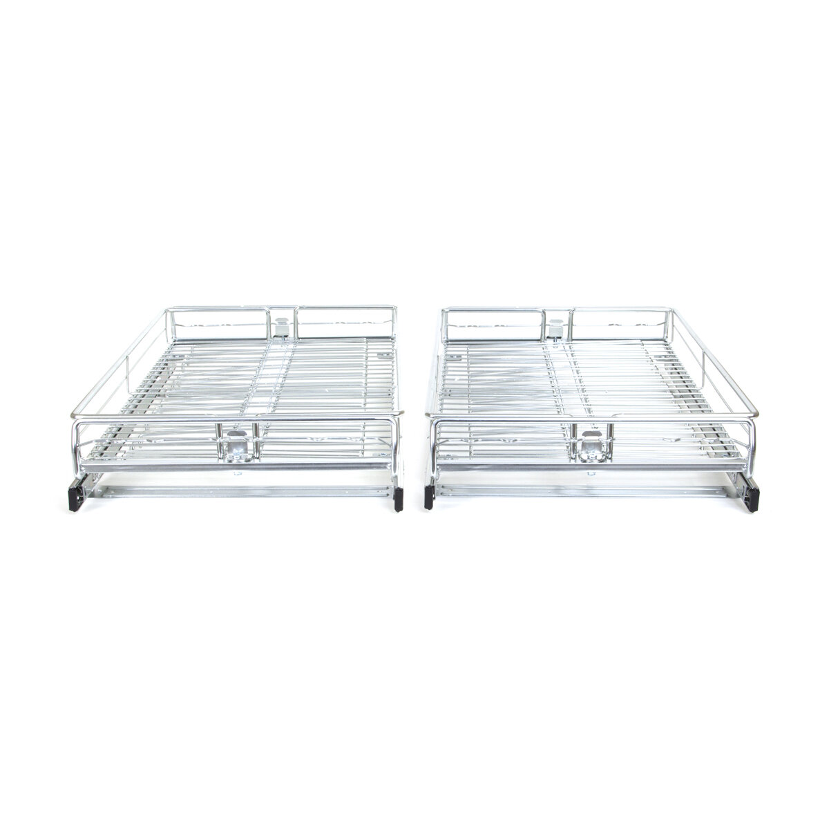 2Pack Expandable Pull Out Drawers for Kitchen Cabinets, Heavy Duty