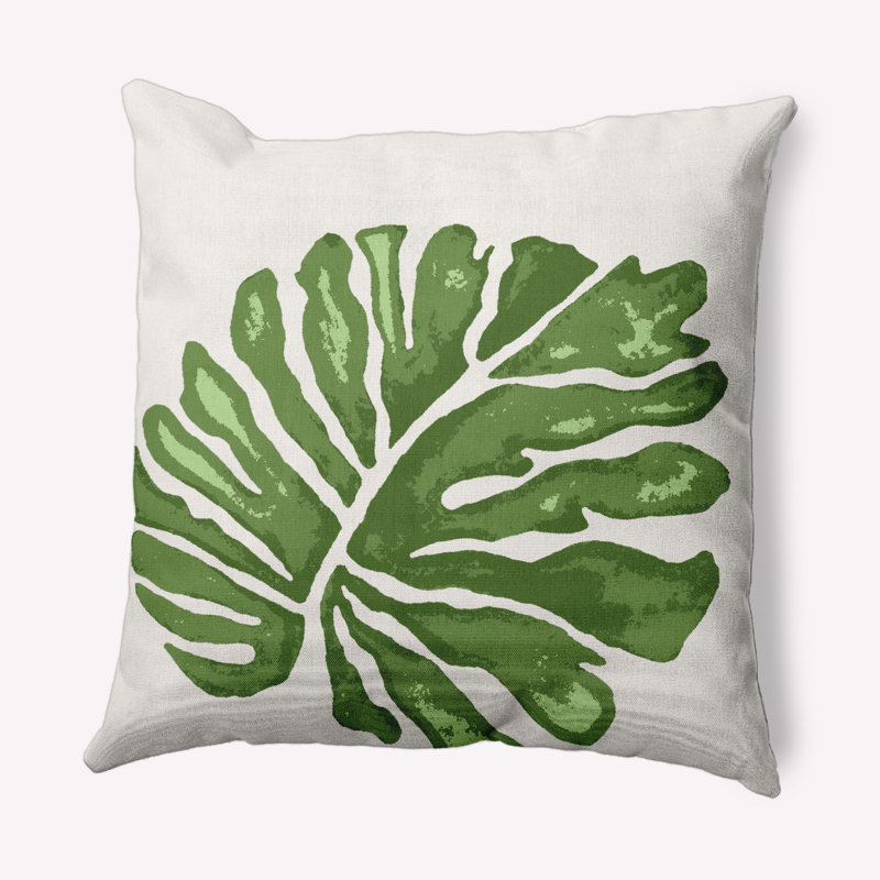 Coussin décoratif Big Leaf, 20 po x 20 po