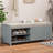 Distressed Shutter Storage Bench with Acacia Veneer-106900671