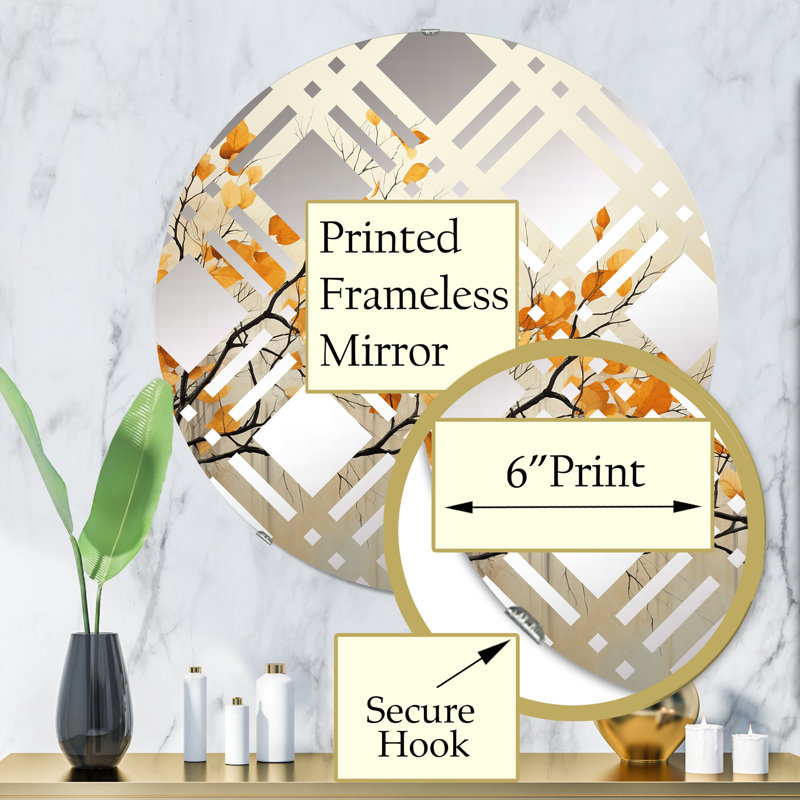 Bevyn Circle Mirror, 31.4" x 31.4"