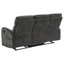 Canapé inclinable manuel Camecia Gris anthracite-1758352140