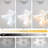 30.7In Ceiling Fan With Lights, Remote Control 3 Color Temperatures,6 Gear Wind Speed Fan Light-1916247523-1916247527