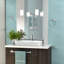 Miroir de salle de bain mural Reveal Pivotant (inclinable) et biseauté-51570879-51570880
