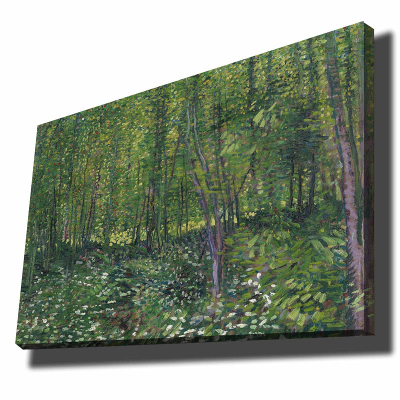 Vincent van Gogh Decorative Canvas Painting, 27.6 x 39.4 inches | 100% Canvas, 100% Wooden Frame (Thickness: 1.1 inches) | Stunning Art for Home Décor, Perfect for Living Room & Office Spaces, Timeless Masterpiece