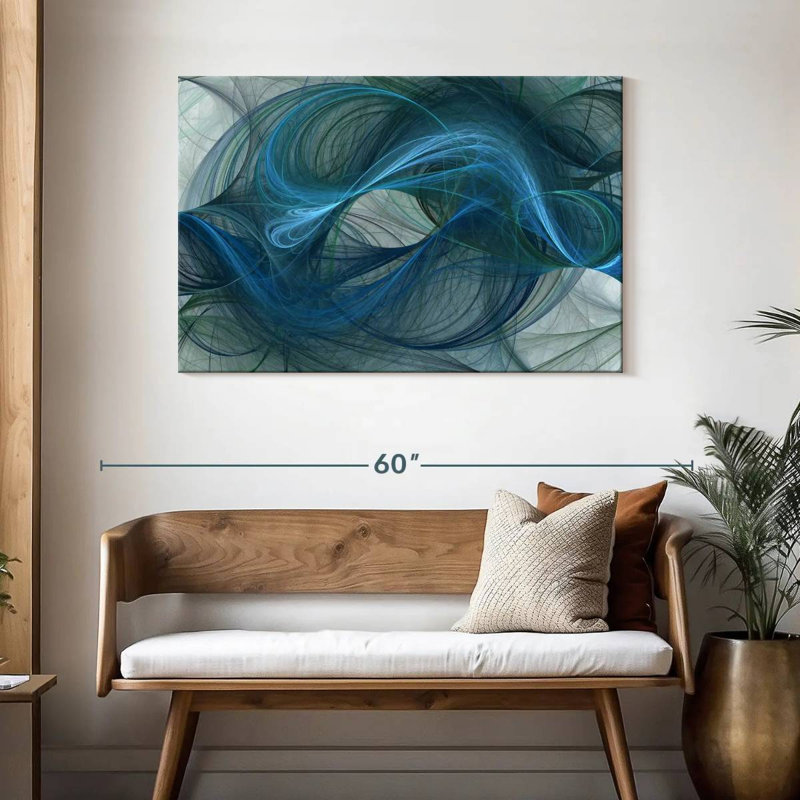Avery Linear Waves, 30" H x 45" W