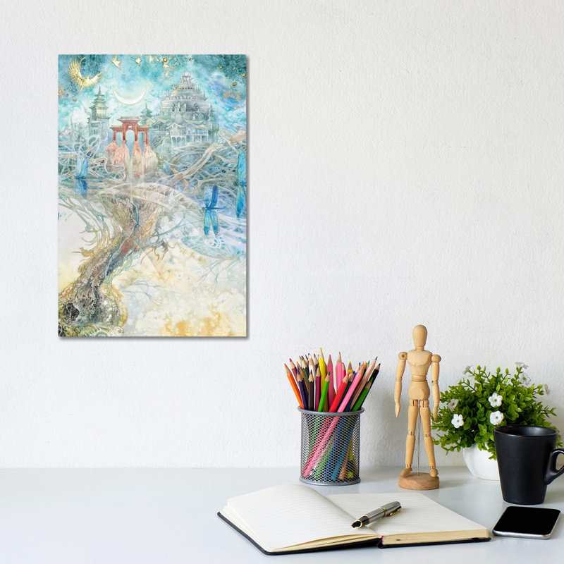 Aspirations II 1 Piece Wrapped Canvas Painting, 20.32 cm H x 30.48 cm W