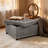 Storage Ottoman, Tufted Footstool, Nailhead Trim Ottoman-767858181