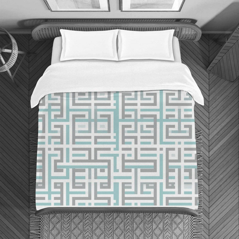 Machine Printed Duvet Cover, Twin Duvet Cover