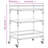 vidaXL Kitchen Trolley 25.6"x15.7"x34.1" Engineered Wood-97839777