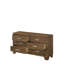Commode à finition chêne Miquell avec design contemporain et rangement spacieux
