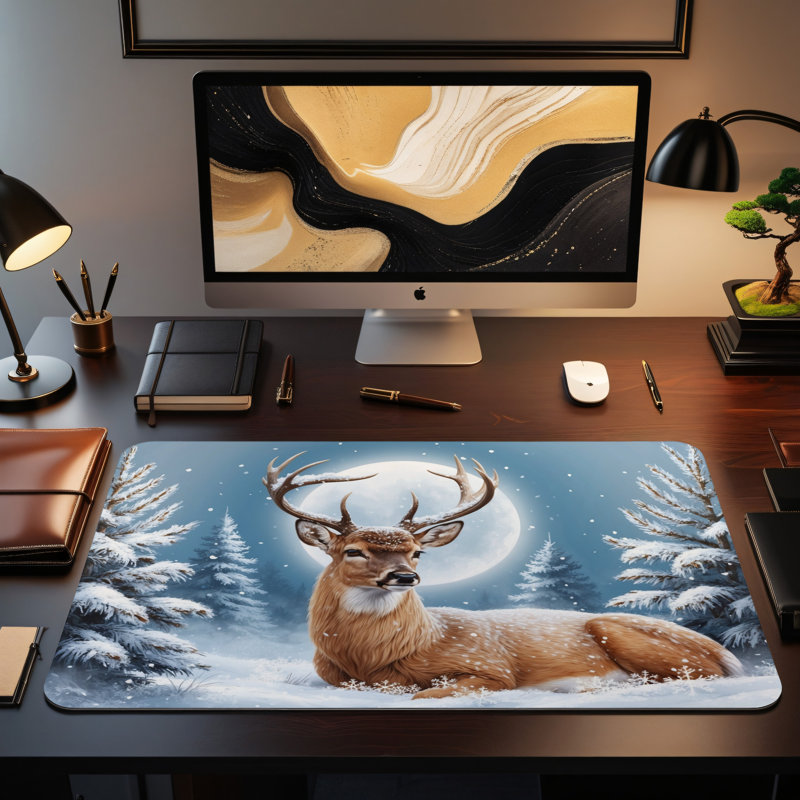 Polyester Desk Pad, 23.6x13.8