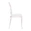 Extra Wide Resin All-Weather Ghost Banquet Chairs