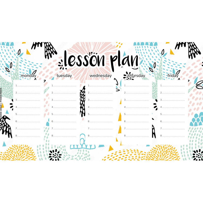 Magnetic Lesson Plan Floral World