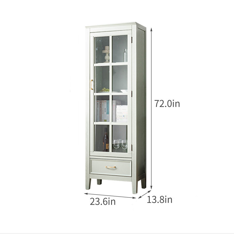 Modern Simple Solid Wood Bookcase