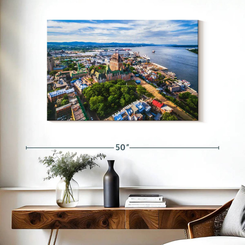 Rorry Quebec, 26" H x 39" W