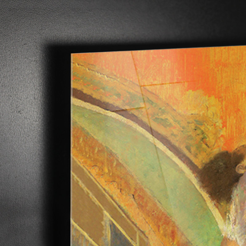 Miss La by Edgar Degas - Unframed Painting on Canvas, 140cm H x 100cm W