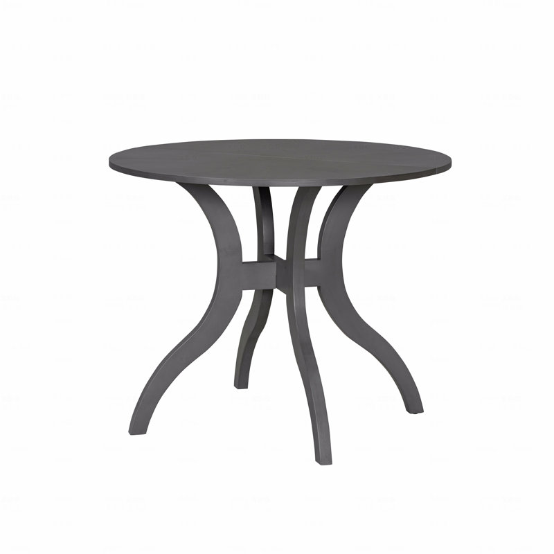 Table de salle à manger ronde de 39,4 po - Pieds traditionnels en bois massif, élégance intemporelle, point focal idéal pour les réunions de famille