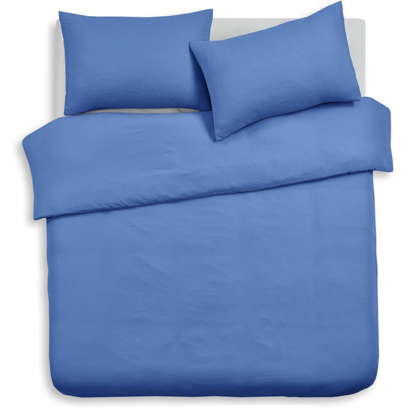 Oddveig Duvet Cover, White, Superking Duvet Cover Set