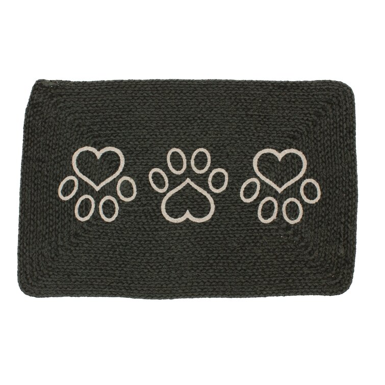 Messy Mutts Silicone Mat Light Grey Large, Dog Shop Mats Dog Bowls