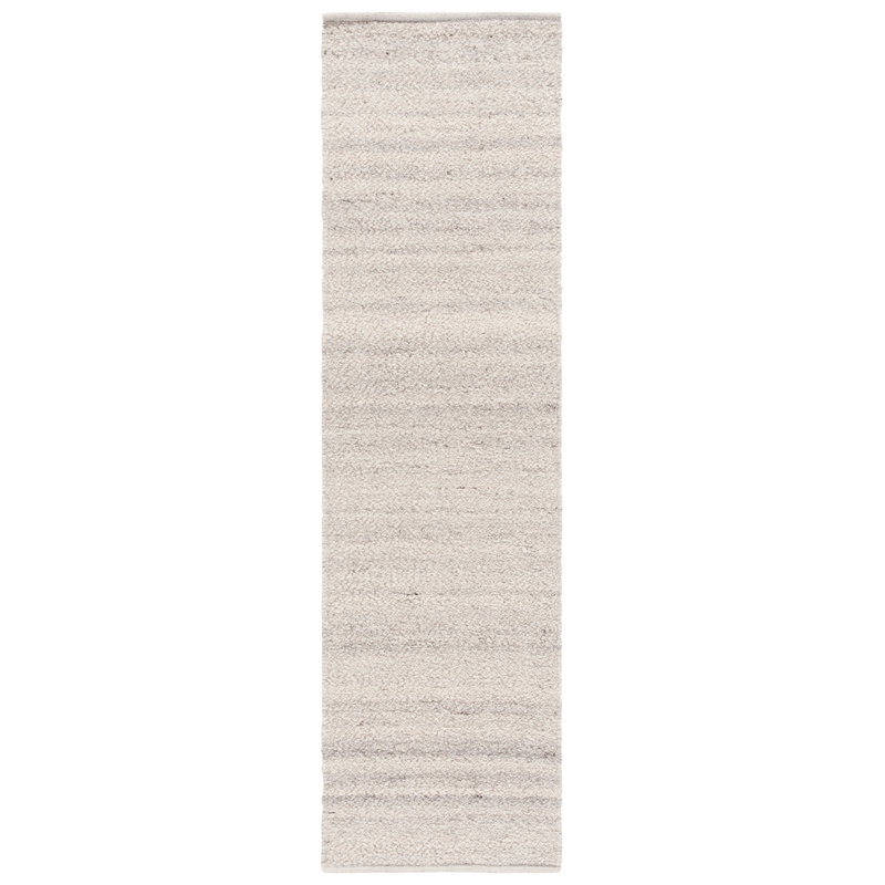 Metin Natura Handwoven Wool Rug, Runner 2'3" x 8'