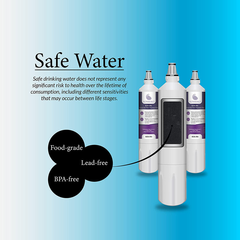 Filtre de remplacement d'eau de lavabo compatible