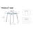 Modern Round Clear Tempered Glass Dining Table-1166428361-1166451384