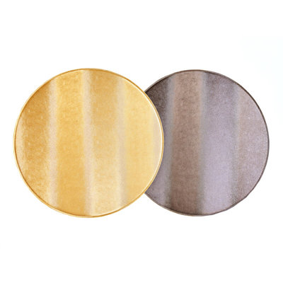 Textured Metallic Reversible Placemats