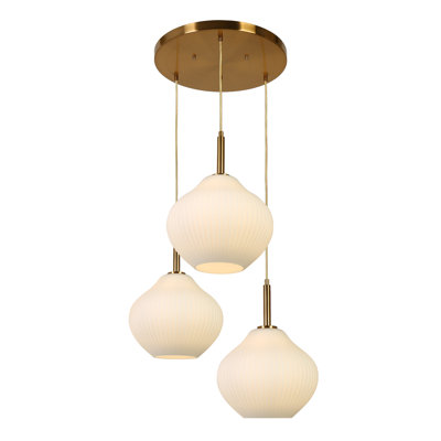 Jonny 3-Light Cluster Large Pendant Light