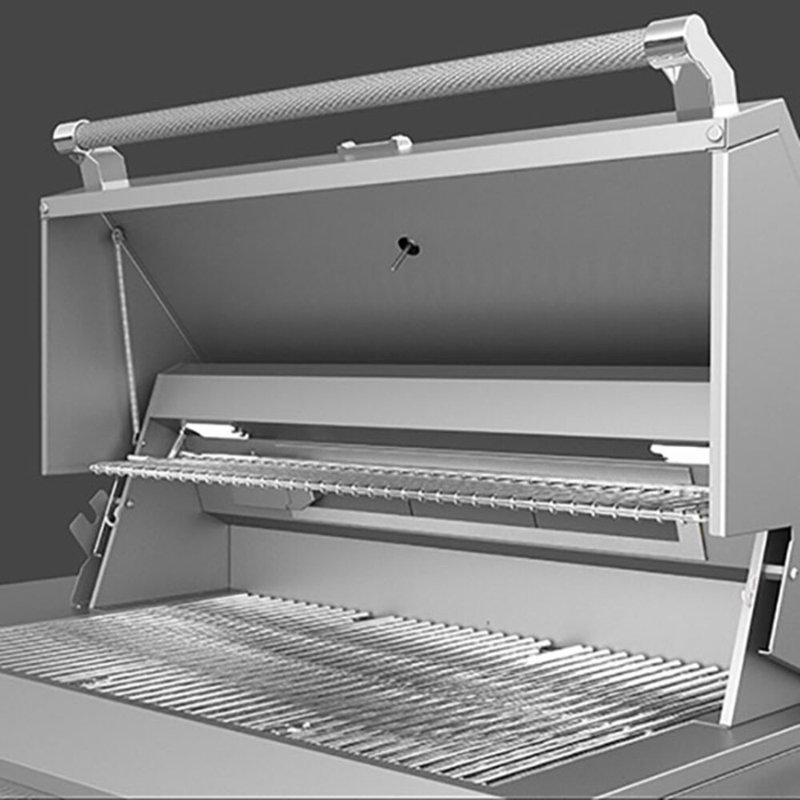 Aspire Grill Built-In, 3 U-Burner, 1 Sear Rotisserie, Natural Gas