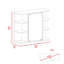 Armoire à pharmacie murale avec tablettes Adelin-1154889791
