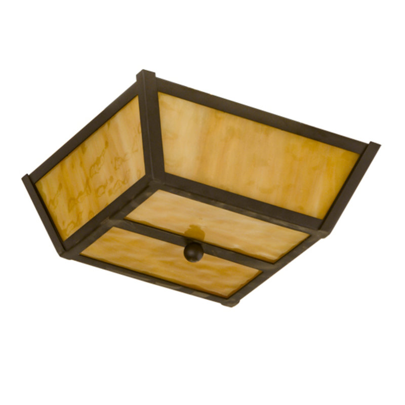 Tahoe Glass Flush Mount