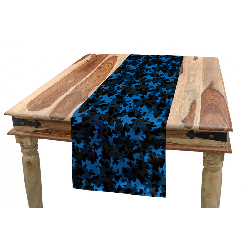 Camouflage Table Runner, 72" x 16"
