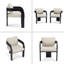 Ensemble de 2 chaises de salle à manger avec dossier coussiné-715332277-715332276