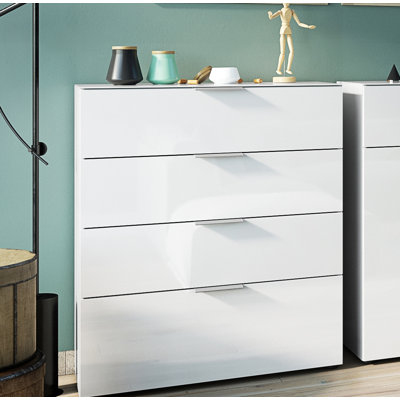 Abbygail 83 cm W Chest of 4 Drawers
