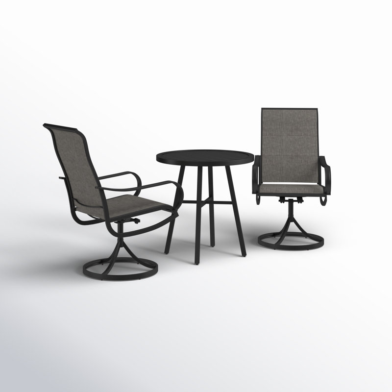 Leonard 2 - Person Patio Dining Set with Round Table