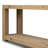 Keaton Itzo Console Table-Aged Smoked Oak