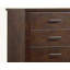 Commode 5 tiroirs Panang, finition acajou-753325611