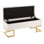 Freea Velvet Upholstered Storage Bench-511602936