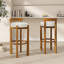 Ensemble de 2 chaises d'appoint en bois-942756260
